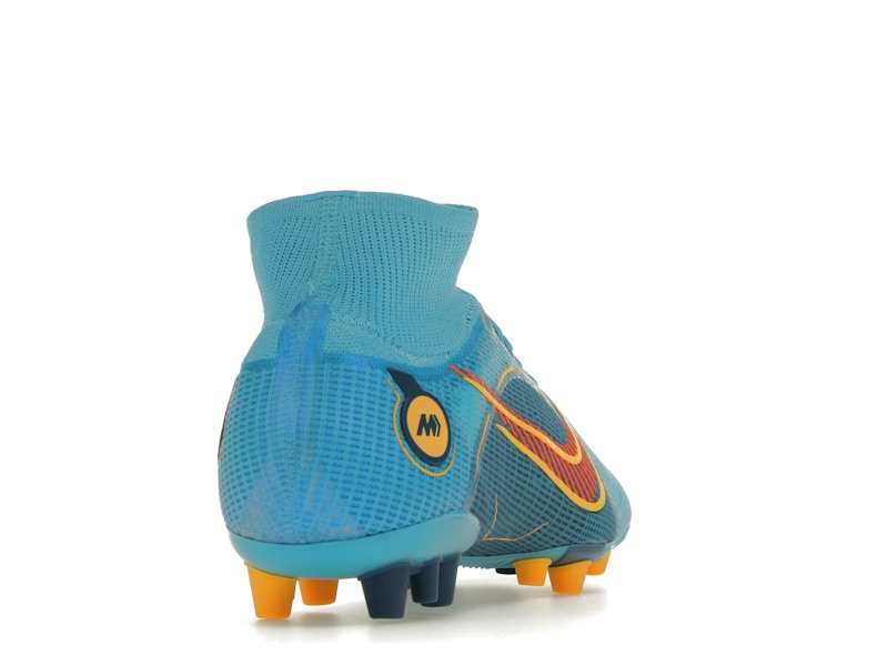 Nike Mercurial Superfly 8 Elite AG Chlorine Blue Laser Orange