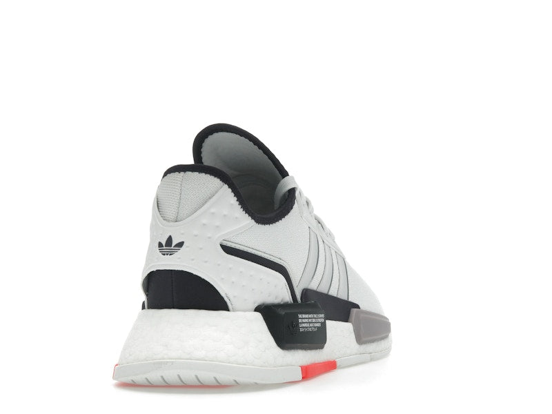 adidas NMD G1 Crystal White Grey Solar Red