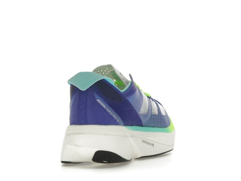 adidas Adizero Adios Pro 3 Cobalt Blue Zero Metalic Lucid Lemon