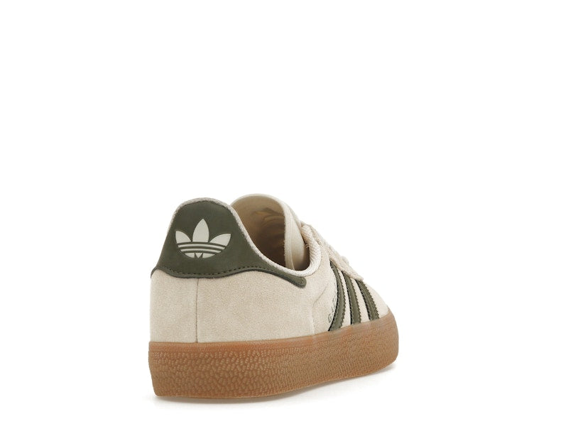 adidas Gazelle ADV Ecru Tint Focus Olive