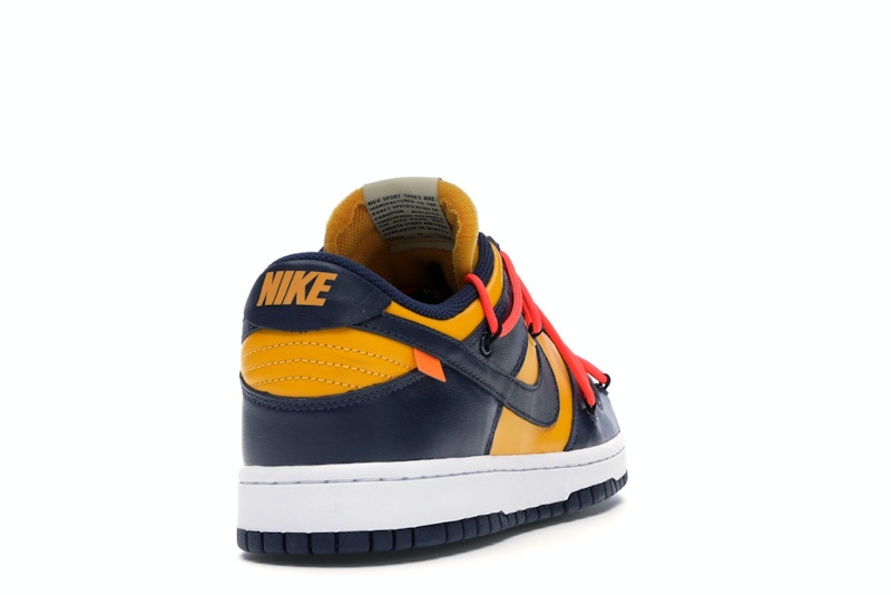 Nike Dunk Low Off-White University Gold
