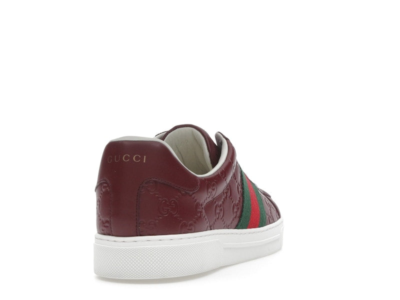 Gucci Ace Web Red Rosso Ancora