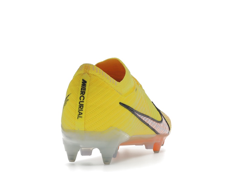 Nike Zoom Mercurial Vapor 15 Elite SG-Pro Anti-Clog Traction Yellow Strike Sunset Glow