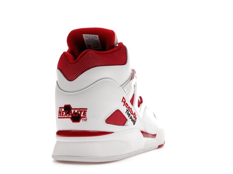 Reebok Pump Omni Zone II White Vector Red