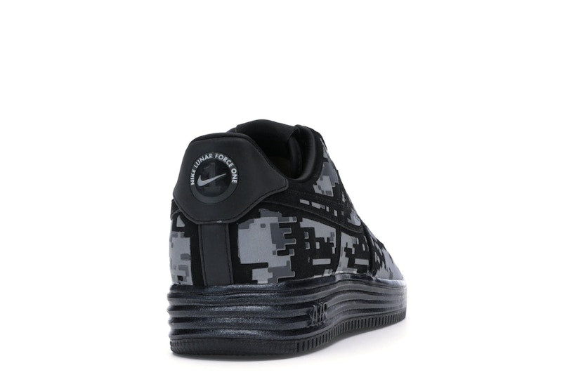 Nike Lunar Force 1 Low Digi Camo Black