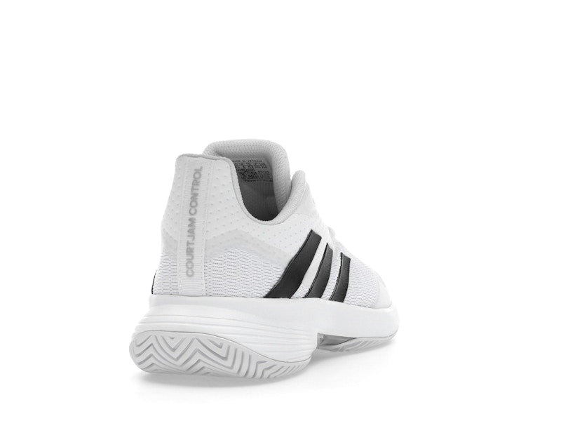 adidas Courtjam Control Cloud White Core Black Matte Silver