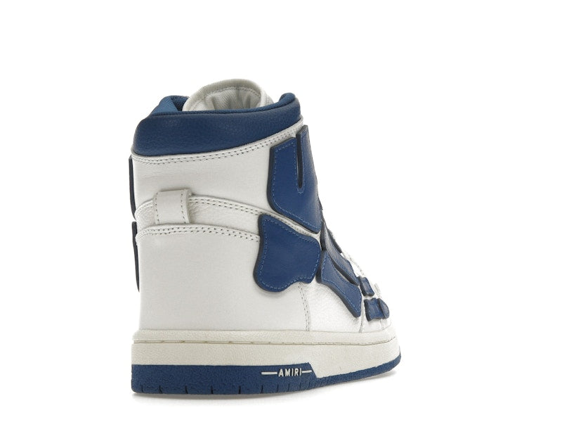 AMIRI Skel Panelled High Top White Blue