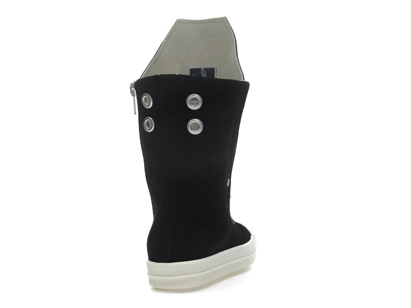 Rick Owens Hollywood DRKSHDW Boot Sneaks Black Milk