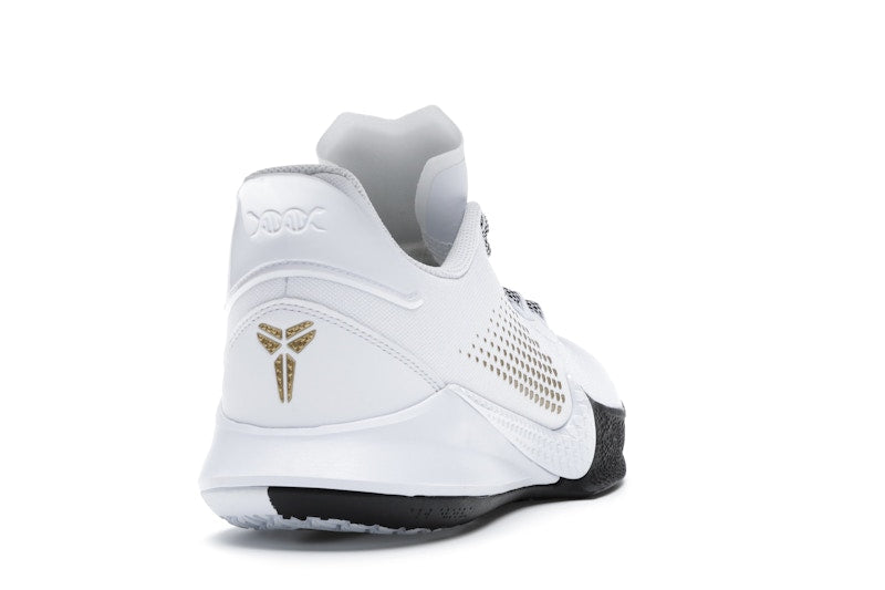 Nike Mamba Fury White Metallic Gold