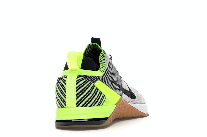 Nike Metcon DSX Flyknit 2 White Black Volt Gum