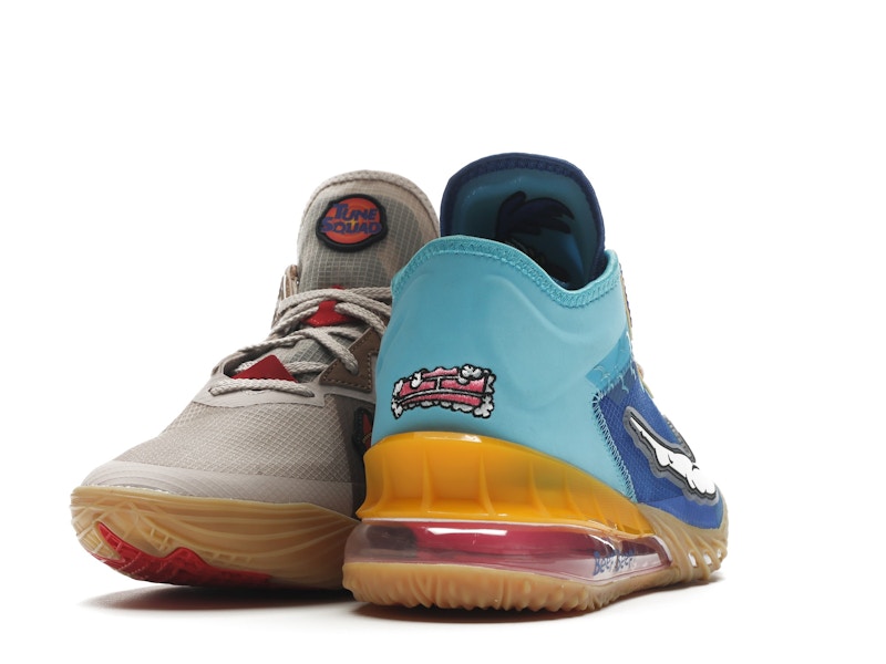 Nike LeBron 18 Low Wile E. vs Roadrunner Space Jam