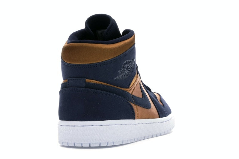 Jordan 1 Mid Obsidian Desert Ochre