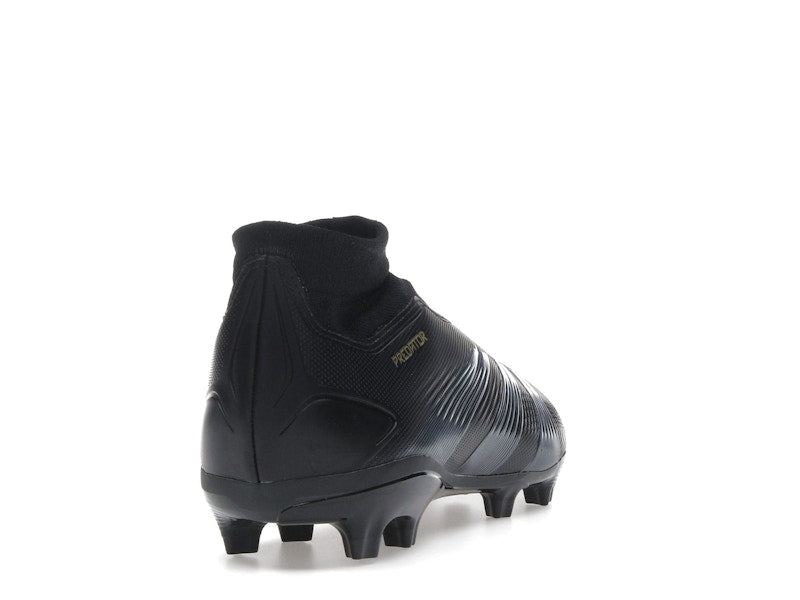 adidas Predator League Laceless FG Core Black Carbon Gold Metallic