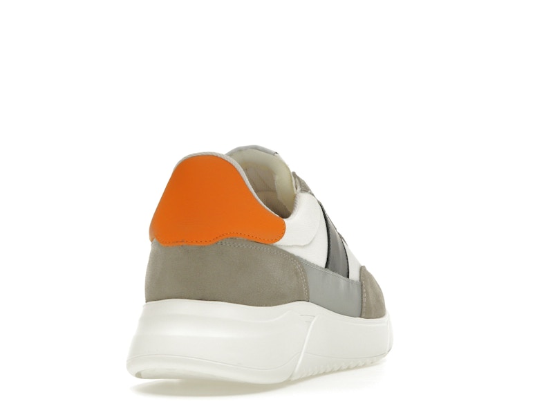 Axel Arigato Genesis Vintage Runner Light Grey Black Orange
