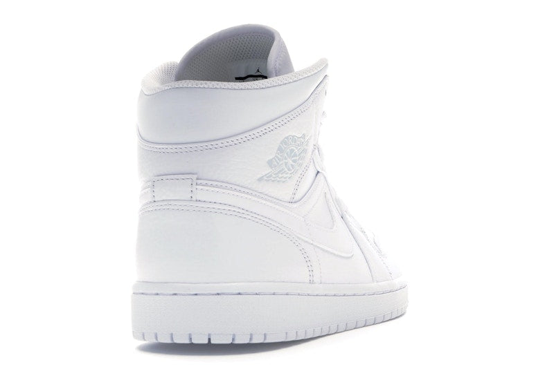 Jordan 1 Mid Triple White (2018)