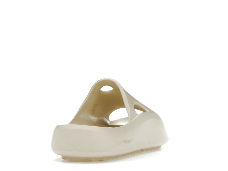 OFF-WHITE Meteor Rubber Slide Beige
