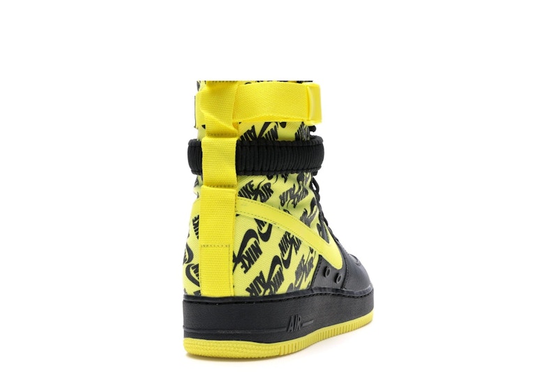 Nike SF Air Force 1 High Black Dynamic Yellow