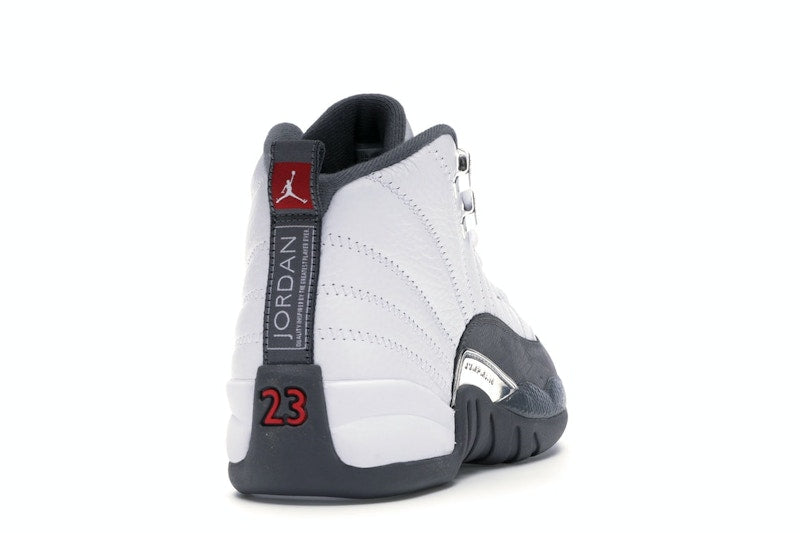 Jordan 12 Retro White Dark Grey (GS)