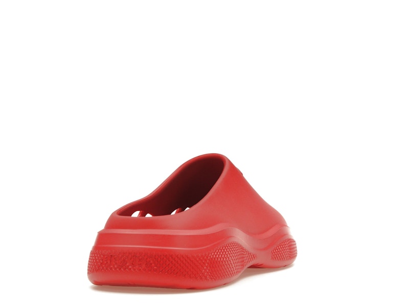 Prada Foam Rubber Mule Red