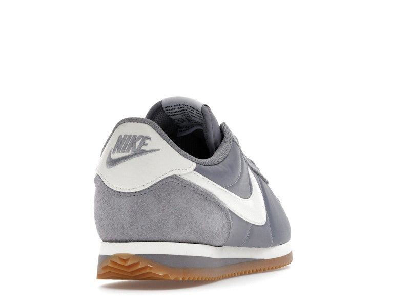 Nike Cortez Textile Cement Grey Gum Light Brown Safety Orange Sail (Women's)