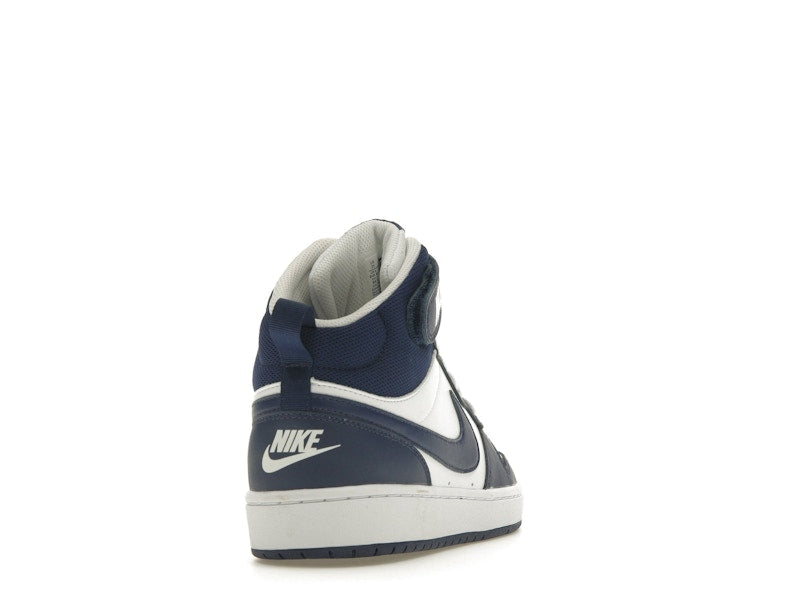 Nike Court Borough Mid 2 White Blue Void (GS)
