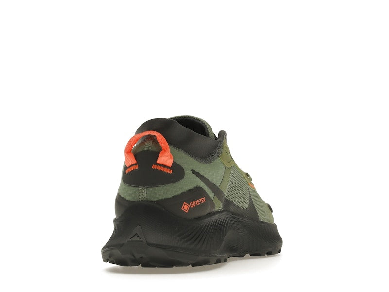 Nike Pegasus Trail 3 Gore-Tex Oil Green Iron Grey Total Orange