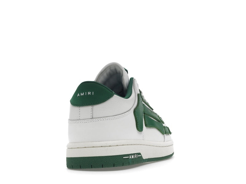 AMIRI Skel Top Low White Green