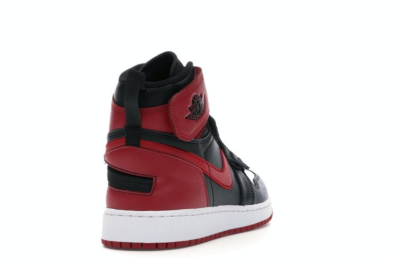 Jordan 1 High FlyEase Bred White Toe (GS)