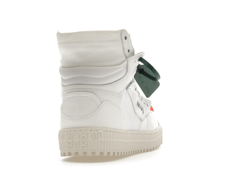 OFF-WHITE Off Court 3.0 Leather White White Orange (Bold Medial Logo)