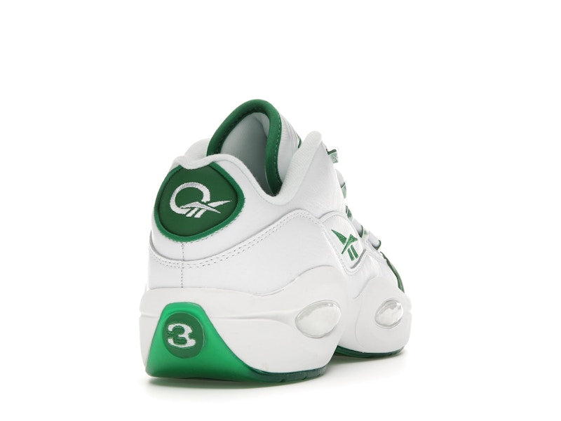 Reebok Question Low Green Toe