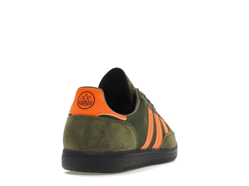 adidas Barrowland SPZL Dust Green Signal Orange