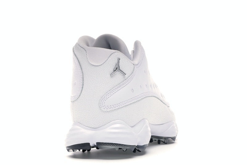 Jordan 13 Retro Golf Cleat White Black