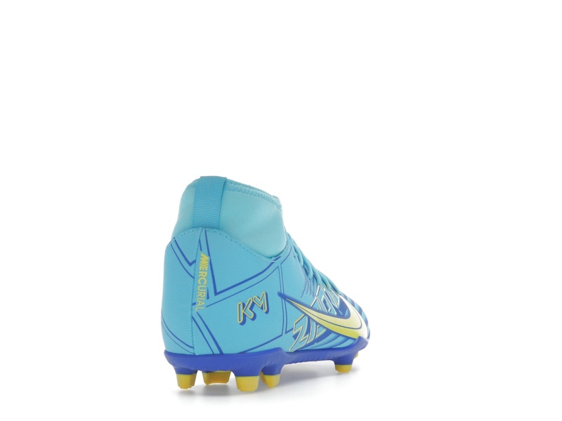 Nike Mercurial Superfly 9 Club KM FG/MG Baltic Blue White (GS)