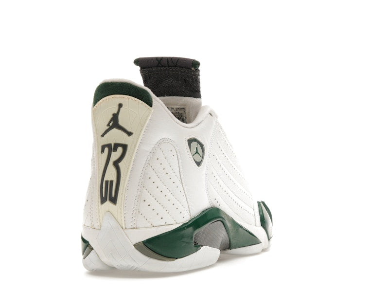 Jordan 14 Retro White Forest Green