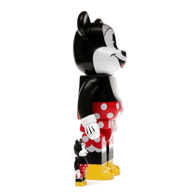 Bearbrick x Disney Minnie Mouse 100% & 400% Set