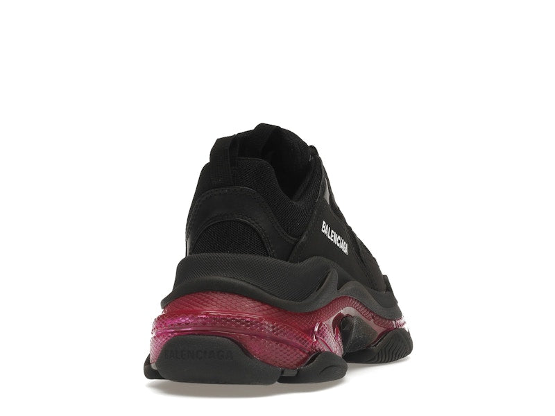 Balenciaga Triple S Clear Sole Neon Pink (Women's)