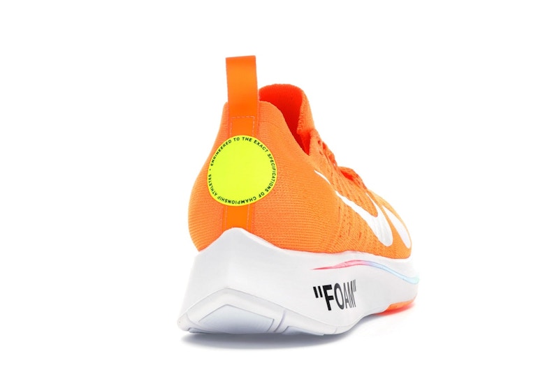 Nike Zoom Fly Mercurial Off-White Total Orange