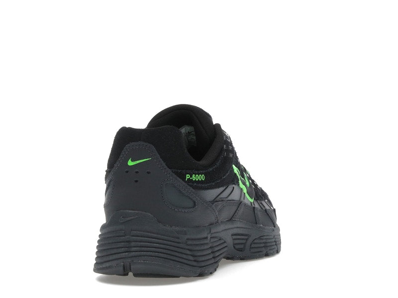 Nike P-6000 PRM Black Green Strike