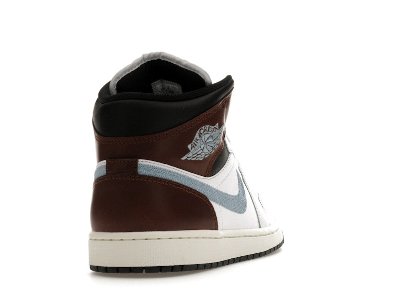 Jordan 1 Mid SE Brown Blue Grey
