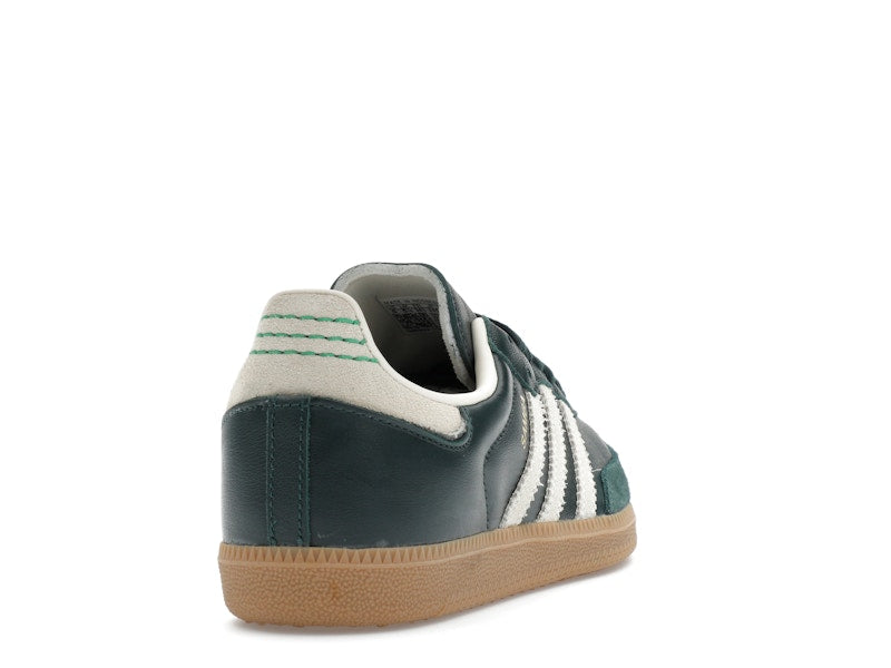adidas Samba OG Shadow Green Cream White Gold Metallic
