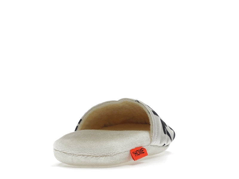 OFF-WHITE Arrow Pattern Slippers White/Black