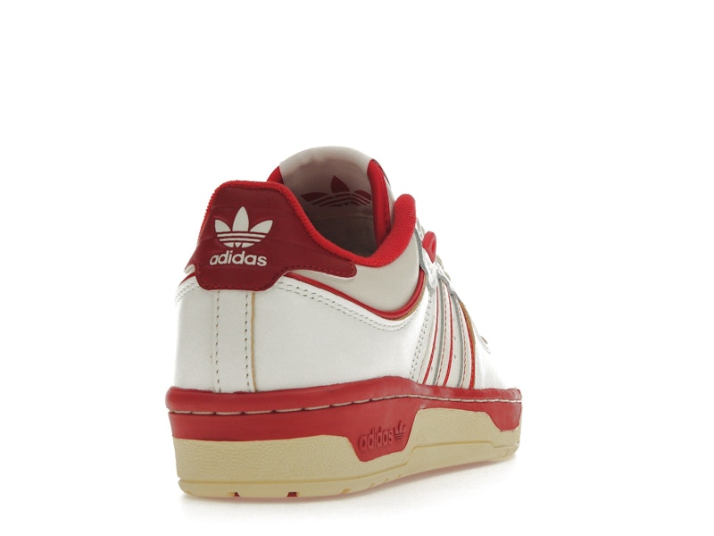 adidas Rivalry Low 86 Core White Off White Team Power Red