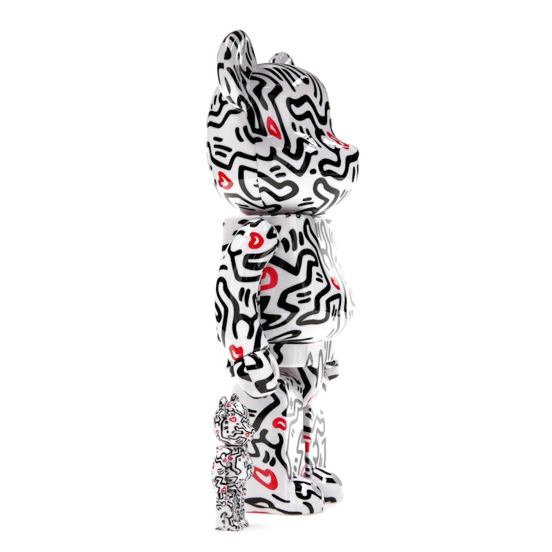 Bearbrick Keith Haring #8 100% & 400% Set