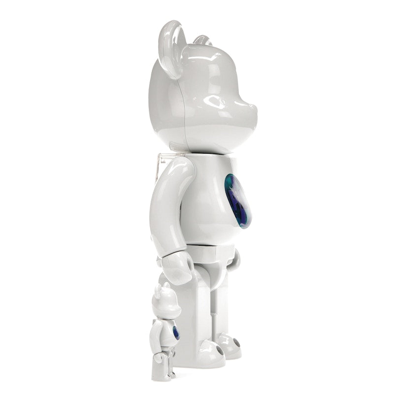 Bearbrick PiL 100% & 400% Set Chrome Ver.