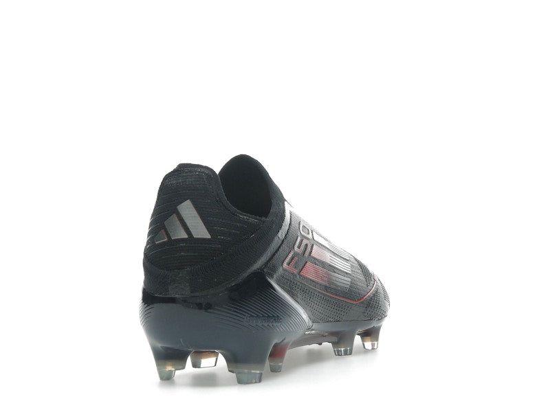 adidas F50 Elite Laceless FG Core Black Iron Metallic Lucid Red