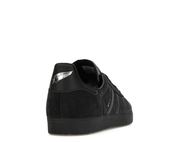 adidas Gazelle All Black Silver Metallic