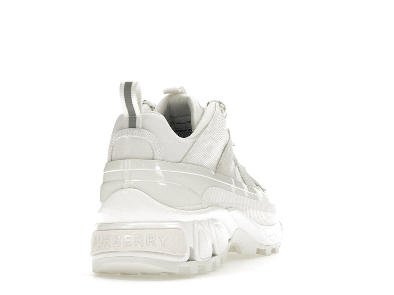 Burberry Arthur White Suede