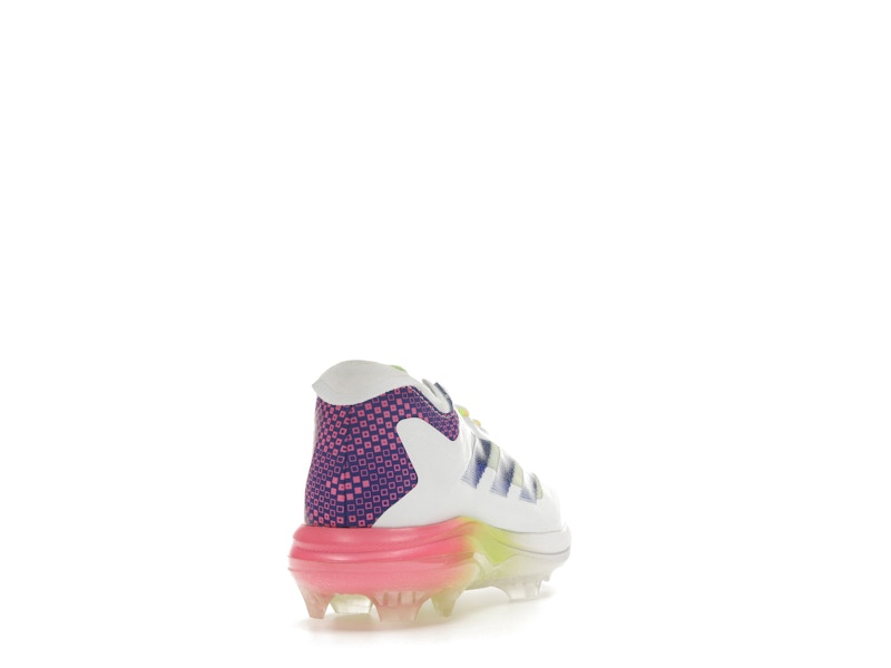 adidas Adizero Impact TPU Warp Speed Cloud White Lucid Blue Lucid Pink (GS)