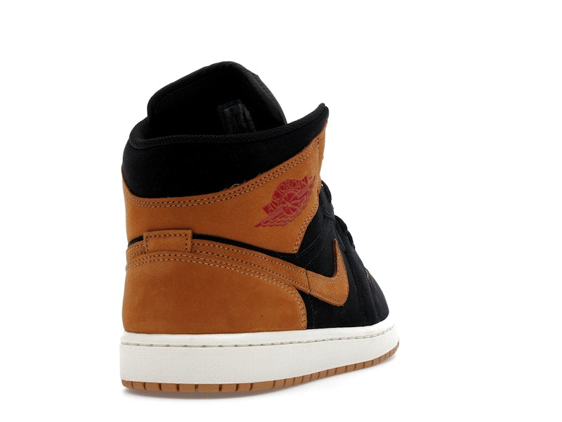Jordan 1 Mid SE Black Flax