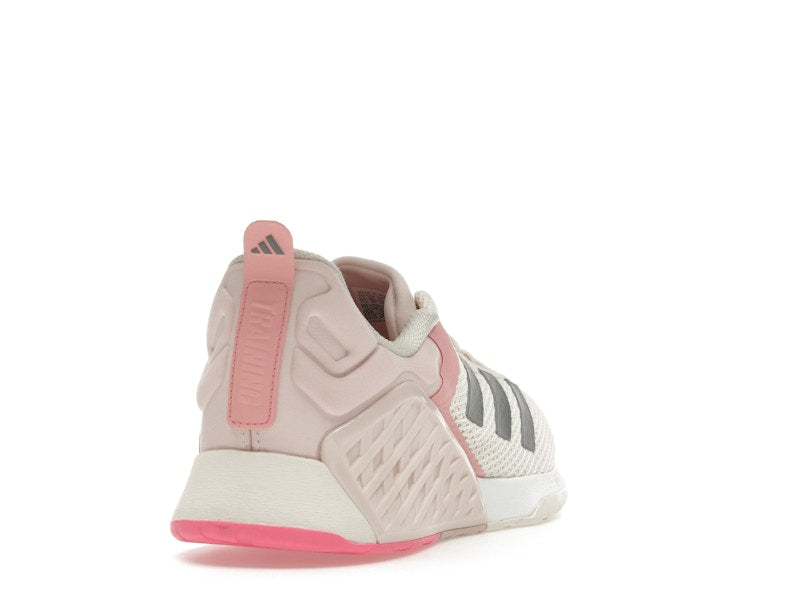 adidas Dropset 3 Chalk White Iron Metallic Semi Pink Spark (Women's)